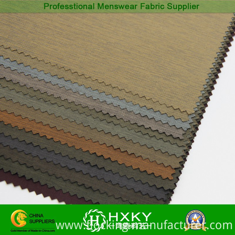 100% Poly Fabric with Cation Yarns for Casual Jacket
